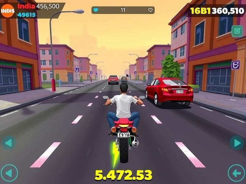 Bhaji Turbo Dash download statistics chart for India